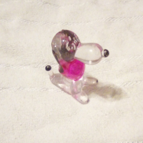 Victorian, Plastic Ballerina, Plastic Dog, Metal Ornament, Glass Candy, 5Pc Set - Picture 3 of 6